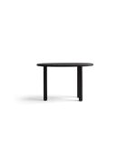 Console en bois Flavia chêne noir - 120 x 50 x 76 cm