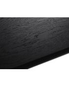 Console en bois Flavia chêne noir - 120 x 50 x 76 cm
