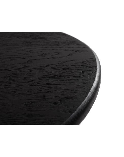 Console en bois Flavia chêne noir - 120 x 50 x 76 cm