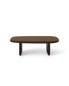Table basse en bois Piero chêne noyer - 110 x 80 x 35 cm