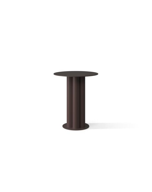 Table d'appoint en métal Mara expresso - 40 x 40 x 47 cm