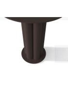 Table d'appoint en métal Mara expresso - 40 x 40 x 47 cm