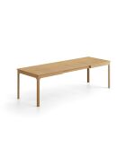 Table extensible en bois Viola 10 places chêne naturel - 160/260 x 90 x 76 cm