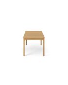 Table extensible en bois Viola 10 places chêne naturel - 160/260 x 90 x 76 cm