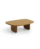 Table basse en bois Piero chêne naturel - 110 x 80 x 35 cm