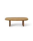 Table basse en bois Piero chêne naturel - 110 x 80 x 35 cm