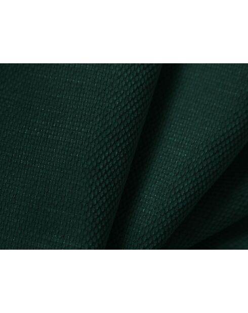 Canapé d'angle gauche modulaire en chenille Francesca 5 places vert bouteille - 323 x 160 x 70 cm