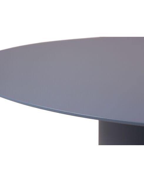 Table basse en métal Lucio bleu ciel - 80 x 80 x 33.5 cm