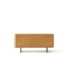 Commode en bois Livia chêne naturel - 160 x 45 x 76 cm