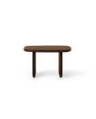 Table basse en bois Piero chêne noyer - 75 x 60 x 42 cm