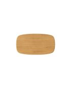 Table basse en bois Livia chêne naturel - 120 x 60 x 40 cm