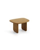 Table basse en bois Piero chêne naturel - 75 x 60 x 42 cm