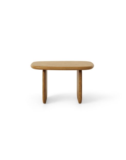 Table basse en bois Piero chêne naturel - 75 x 60 x 42 cm