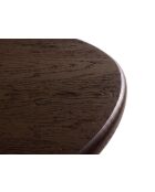 Table à manger en bois Flavia 6 places chêne noyer - 180 x 100 x 76 cm