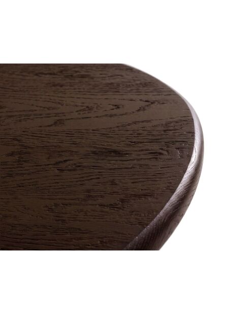 Table à manger en bois Flavia 6 places chêne noyer - 180 x 100 x 76 cm