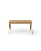 Table extensible en bois Bianca 10 places chêne naturel - 160/260 x 90 x 76 cm