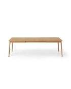 Table extensible en bois Bianca 10 places chêne naturel - 160/260 x 90 x 76 cm