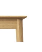 Table extensible en bois Bianca 10 places chêne naturel - 160/260 x 90 x 76 cm