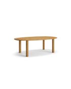 Table à manger en bois Flavia 6 places chêne naturel - 180 x 100 x 76 cm