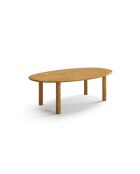 Table à manger en bois Flavia 6 places chêne naturel - 180 x 100 x 76 cm