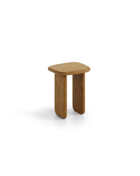 Table basse en bois Piero chêne naturel - 37 x 32 x 50 cm