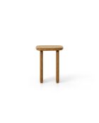 Table basse en bois Piero chêne naturel - 37 x 32 x 50 cm
