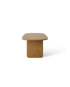 Table à manger en bois Piero 8 places chêne naturel - 220 x 110 x 76 cm