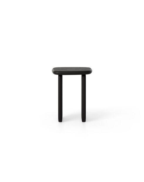 Table basse en bois Piero chêne noir - 37 x 32 x 50 cm