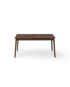 Table extensible en bois Bianca 10 places chêne foncé - 160/260 x 90 x 76 cm