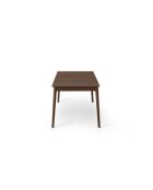 Table extensible en bois Bianca 10 places chêne foncé - 160/260 x 90 x 76 cm