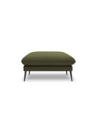 Pouf en tissu structuré Elio vert - 93 x 73 x 45 cm