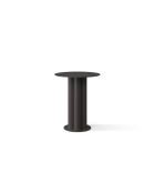 Table d'appoint en métal Mara noire - 40 x 40 x 47 cm