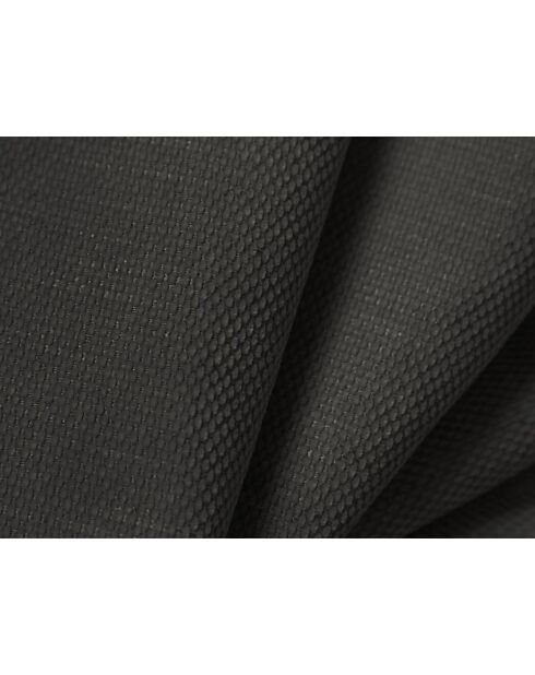 Canapé en chenille Francesca 2 places gris foncé - 166 x 96 x 70 cm