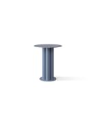 Table d'appoint en métal Mara bleu ciel - 40 x 40 x 47 cm