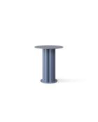 Table d'appoint en métal Mara bleu ciel - 40 x 40 x 47 cm