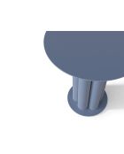 Table d'appoint en métal Mara bleu ciel - 40 x 40 x 47 cm