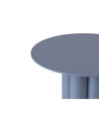 Table d'appoint en métal Mara bleu ciel - 40 x 40 x 47 cm