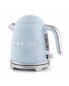 Bouilloire vintage 1L bleue