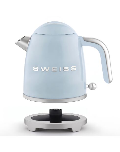 Bouilloire vintage 1L bleue