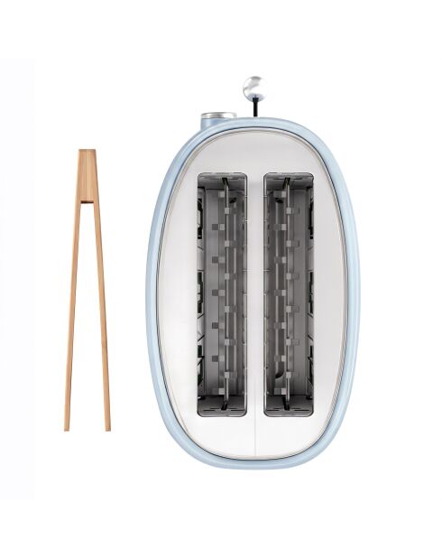Grille-pain vintage bleu