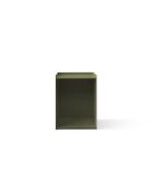 Table de chevet en métal Tullio vert mousse - 39.5 x 39.5 x 51.5 cm
