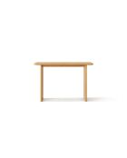 Console en bois Livia chêne naturel - 120 x 40 x 76 cm