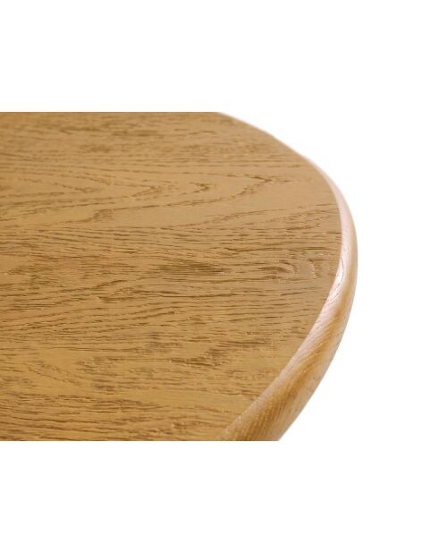 Console en bois Flavia chêne naturel - 120 x 50 x 76 cm