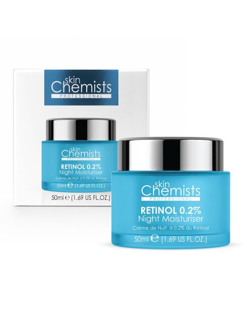 Feuchtigkeitsspendende Nachtcreme mit 0,2% Retinol — 50 ml