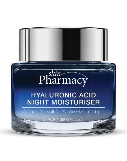 Crema notte idratante all'acido ialuronico - 50ml