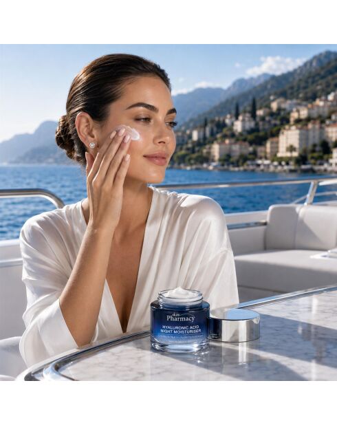 Crema notte idratante all'acido ialuronico - 50ml
