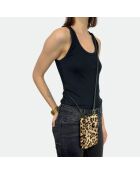 Bolso de piel de leopardo Meghan