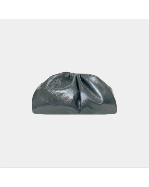 Funda blanda Uniq de piel grande de vinilo gris - 31 x 20 cm
