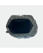 Funda blanda Uniq de piel grande de vinilo gris - 31 x 20 cm