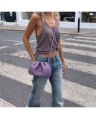 Funda Uniq de piel suave bebé lila - 23 x 18 cm